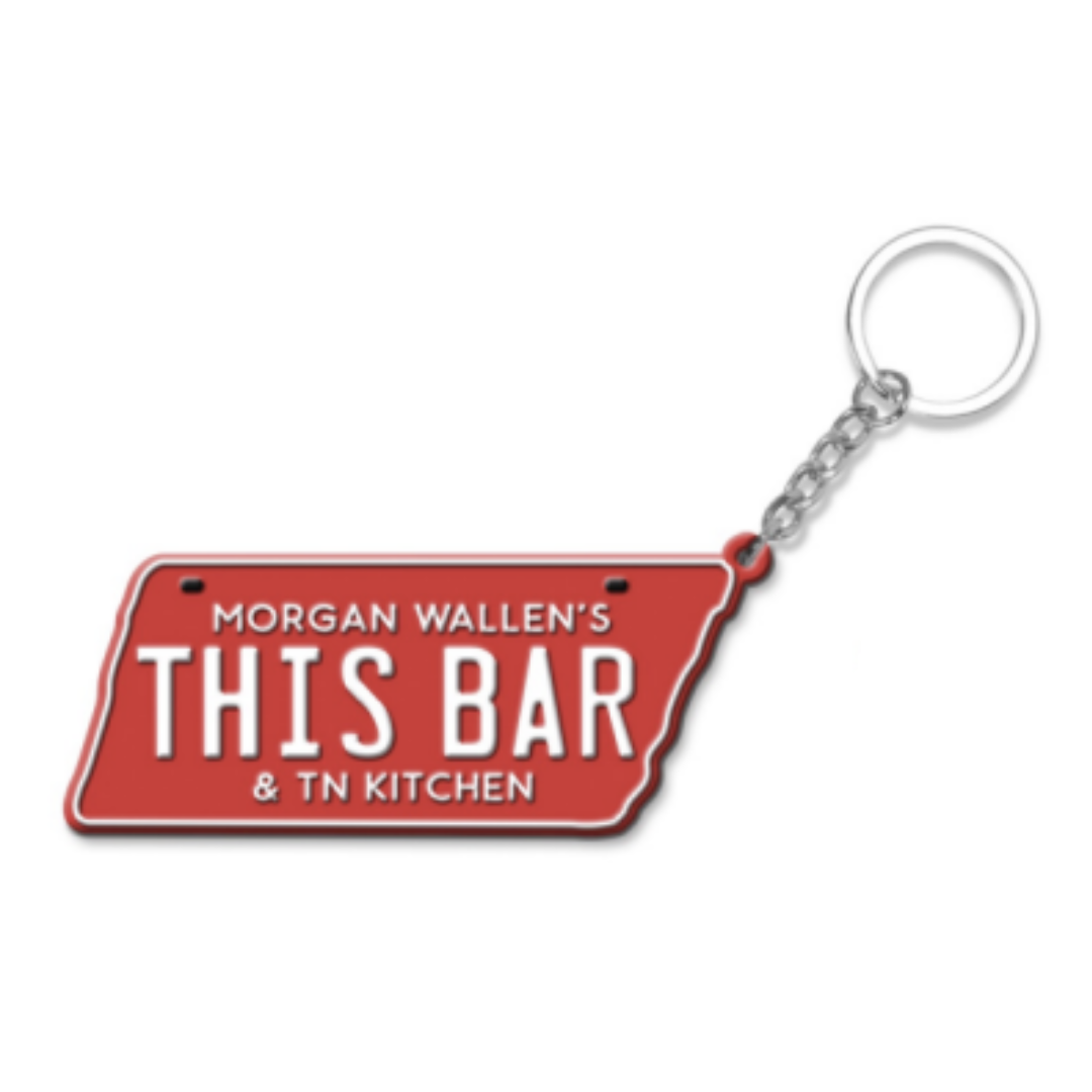 Morgan Wallen Red Key Chain