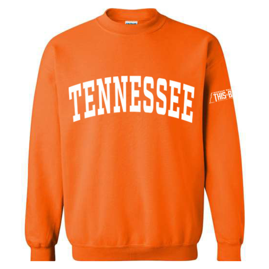 Morgan Wallen Orange Tennessee Crew Sweatshirt