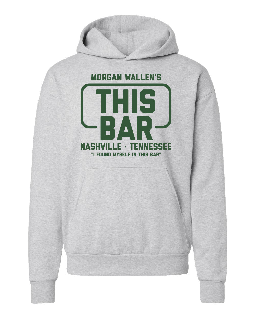 Morgan Wallen This Bar Grey Hoodie
