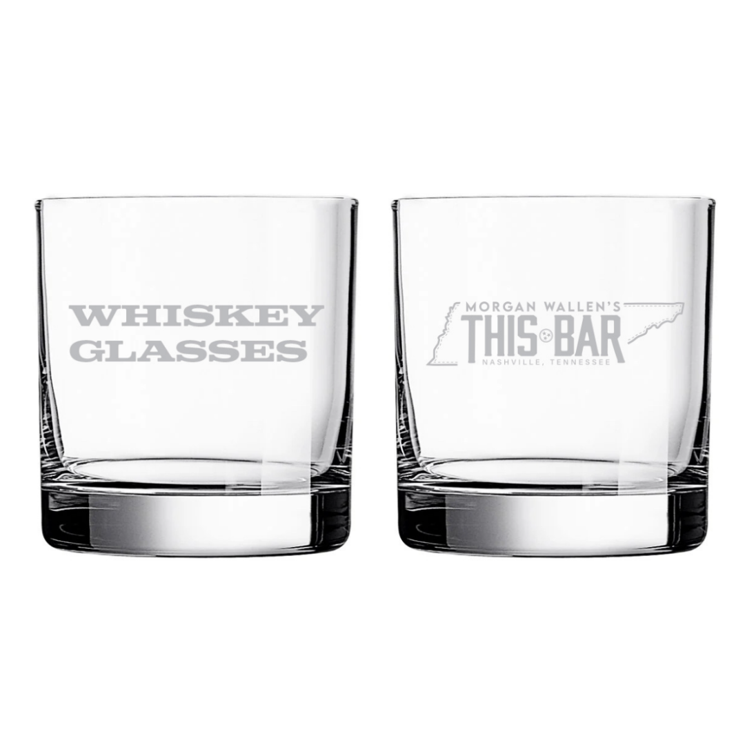 Morgan Wallen Whiskey Glass