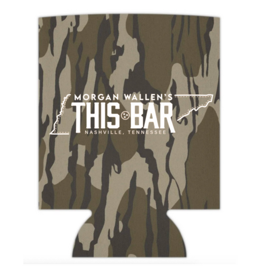 Morgan Wallen Camo Koozie