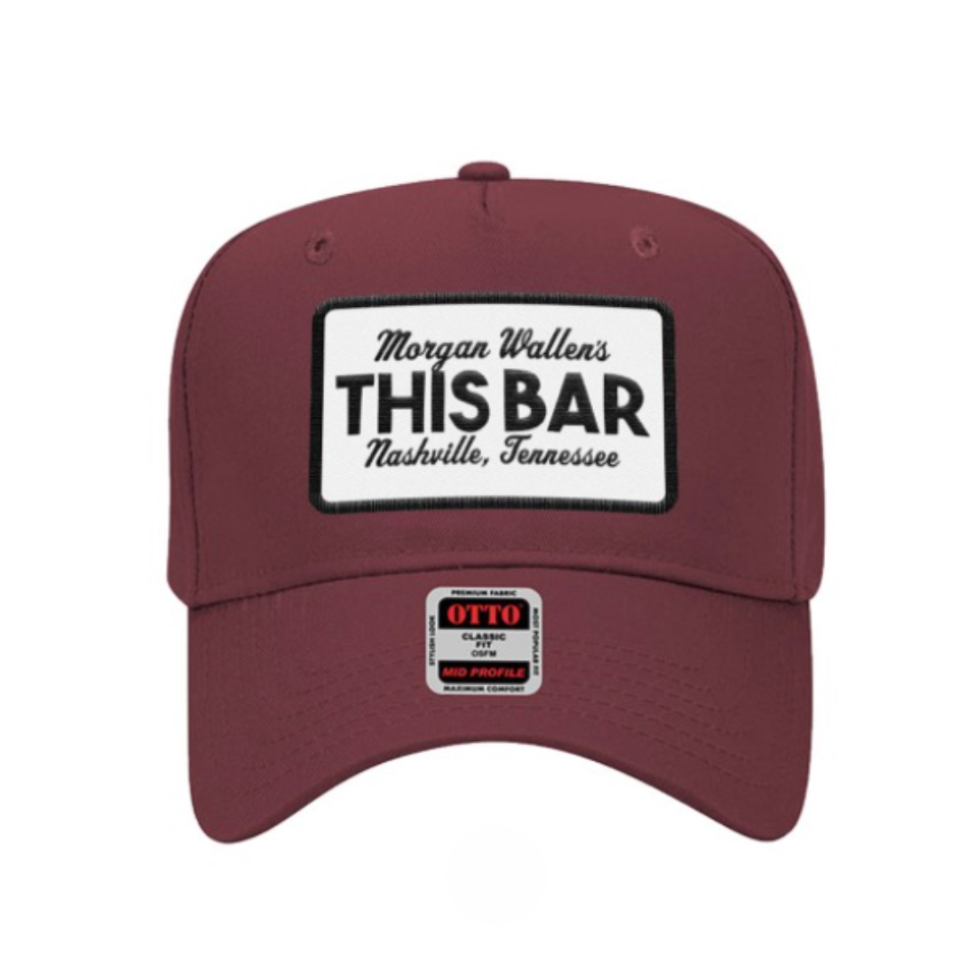 Morgan Wallen Maroon Otto Patch Hat