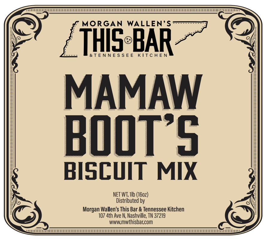 Morgan Wallen's Mamaw Boot's Biscuit Mix