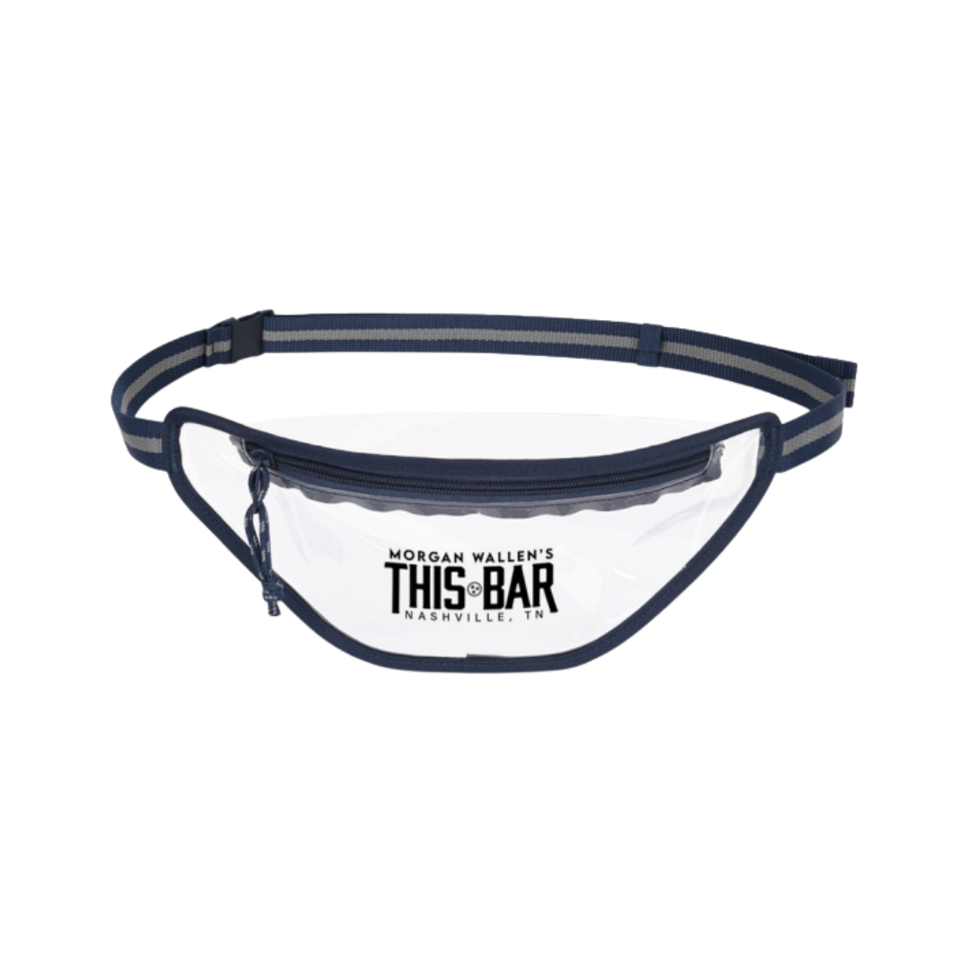 Morgan Wallen Clear Fanny Pack